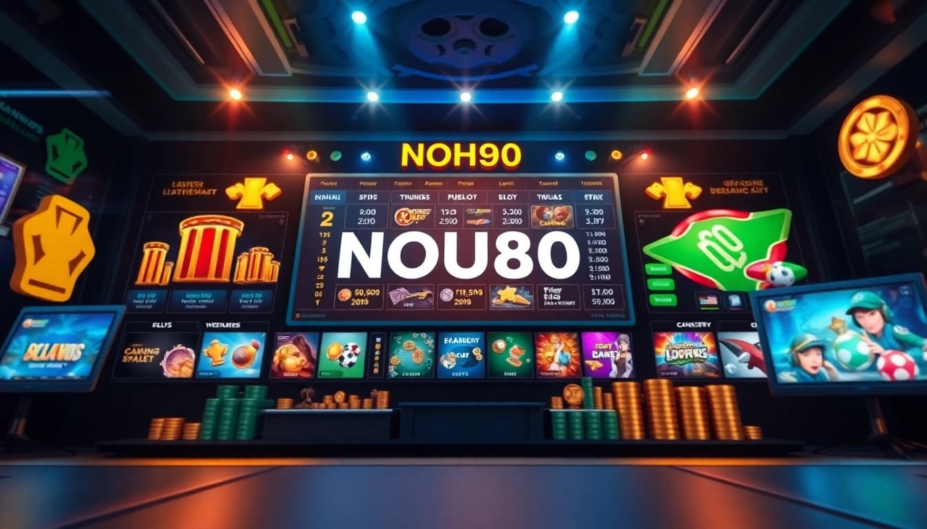 Experience the excitement of NOHU90, a leading online gaming platform featuring vibrant games and player achievements.
