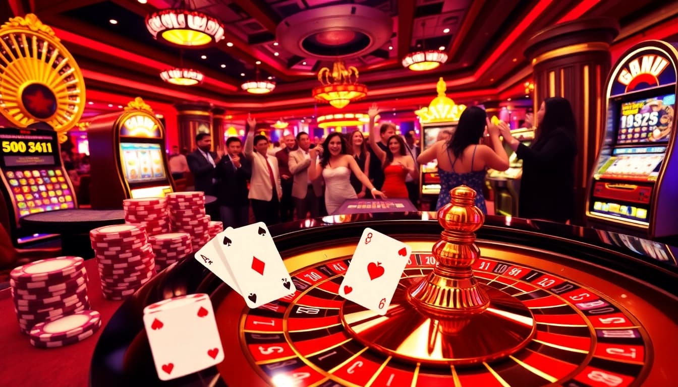 Experience the thrill of gambling at five88 .vin with vibrant casino games and lively gamblers.