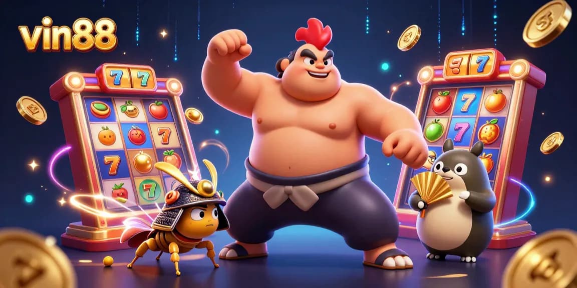 Place bets at vin88 with vibrant slot game action and captivating characters.
