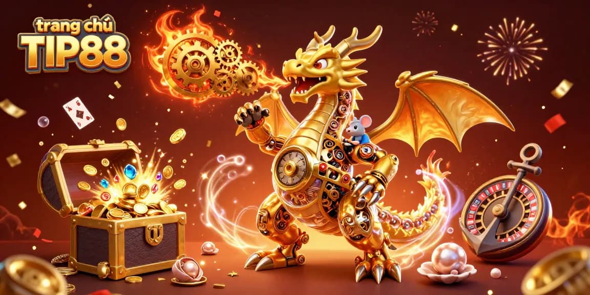 Experience the thrill at trang chủ TIP88 with dynamic scenes of gambling excitement and vibrant illustrations.