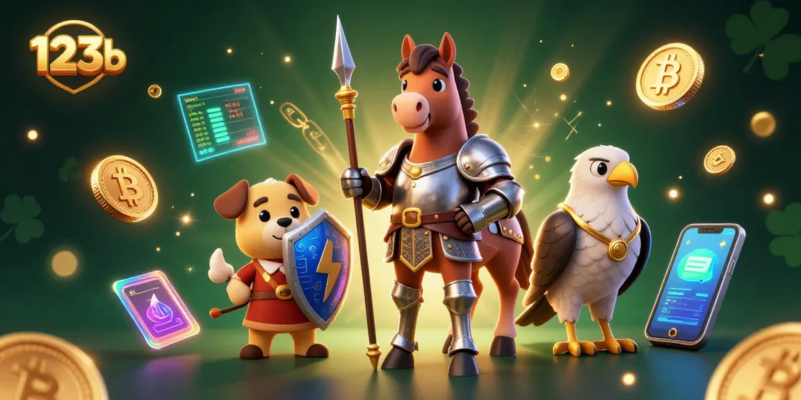 Engage in exciting gaming adventures at 123b with vibrant characters, coins, and immersive elements.