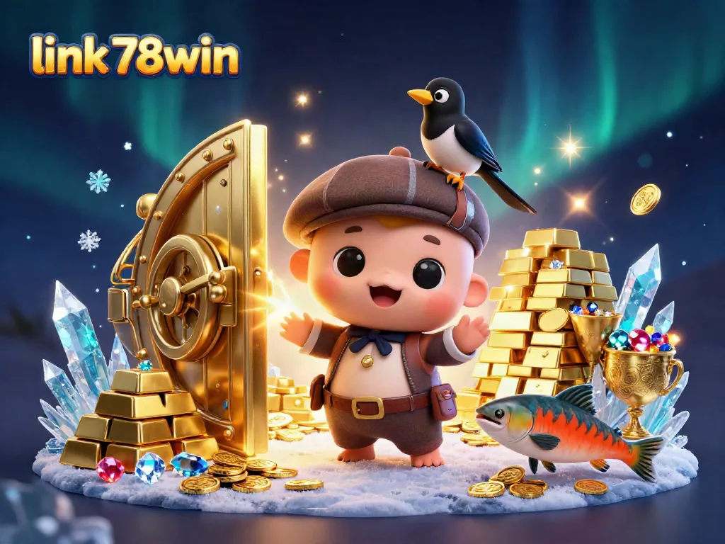Experience the thrill of link 78win with a playful Nessie and treasure elements, perfect for gamblers.