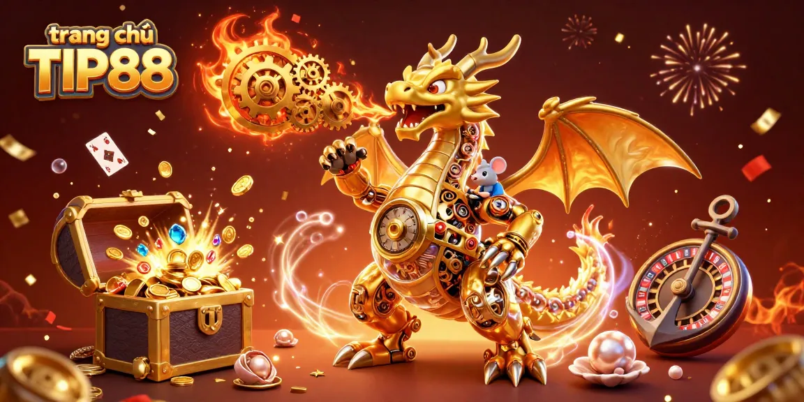 Experience the thrill at trang chủ TIP88 with dynamic scenes of gambling excitement and vibrant illustrations.