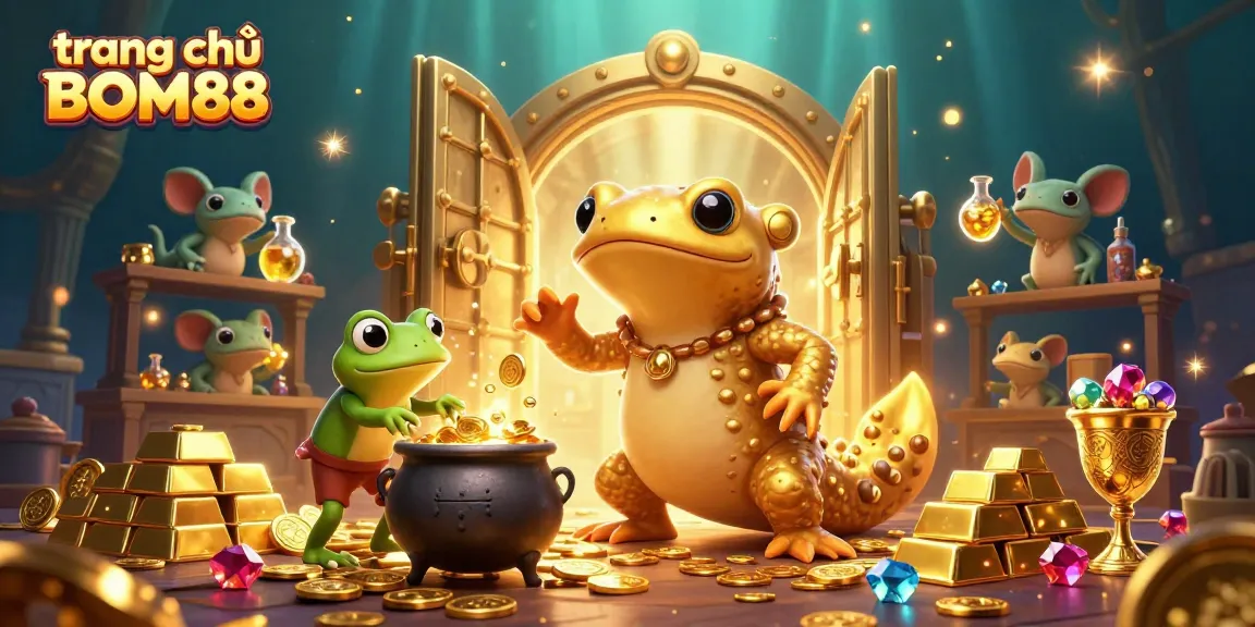 Experience thrilling gaming and remarkable winnings at trang chủ BOM88 casino with stunning golden treasures.