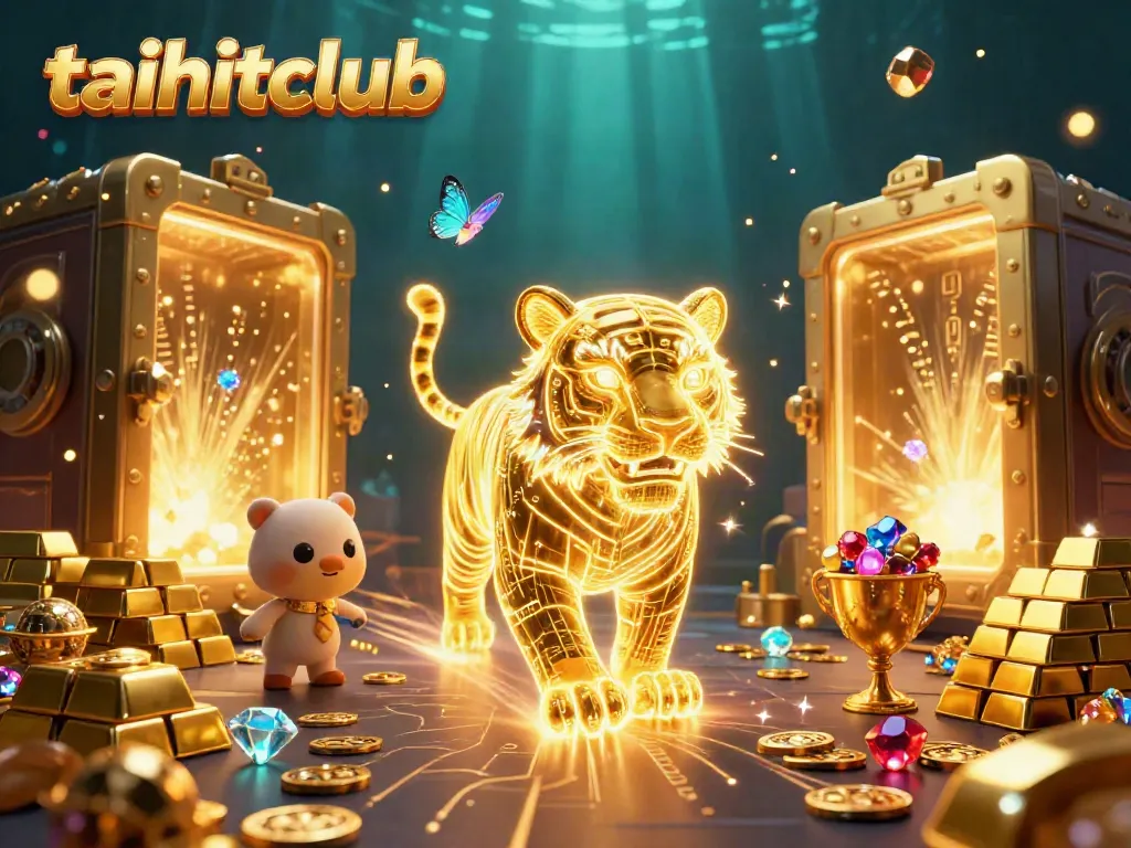 Experience thrilling gaming at taihitclub with a vibrant digital casino featuring exciting visuals and gold treasures.