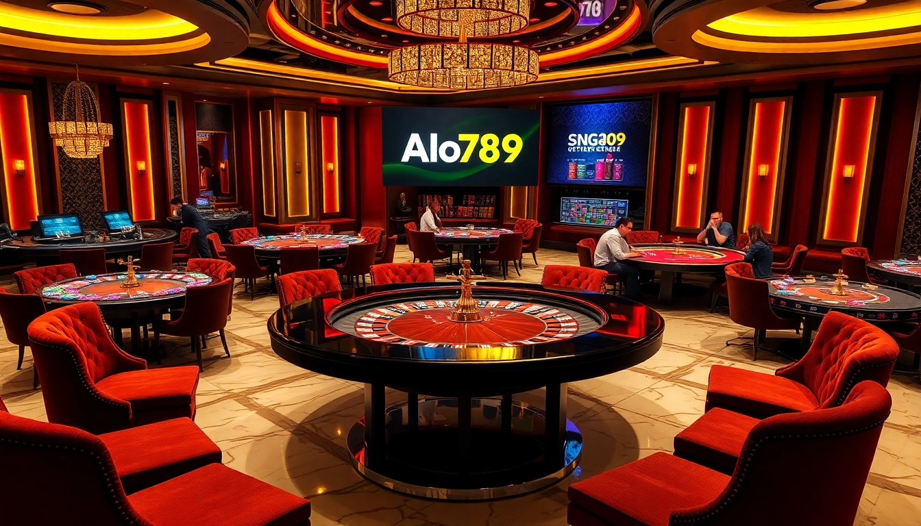Alo789 poker table with dynamic players engaged in high-stakes betting action.