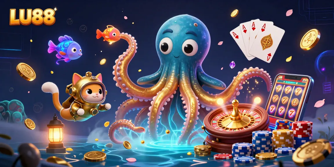 Experience thrilling gameplay at LU88 featuring vibrant casino elements and engaging characters.