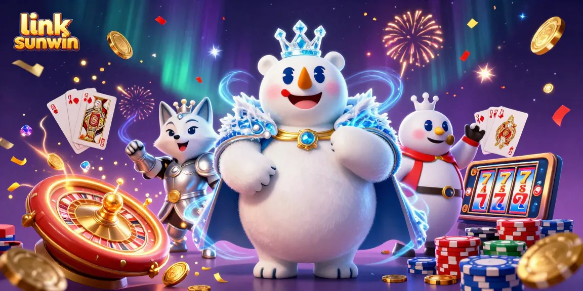 Experience thrilling fun at the link sunwin casino with colorful gaming elements and a festive atmosphere.